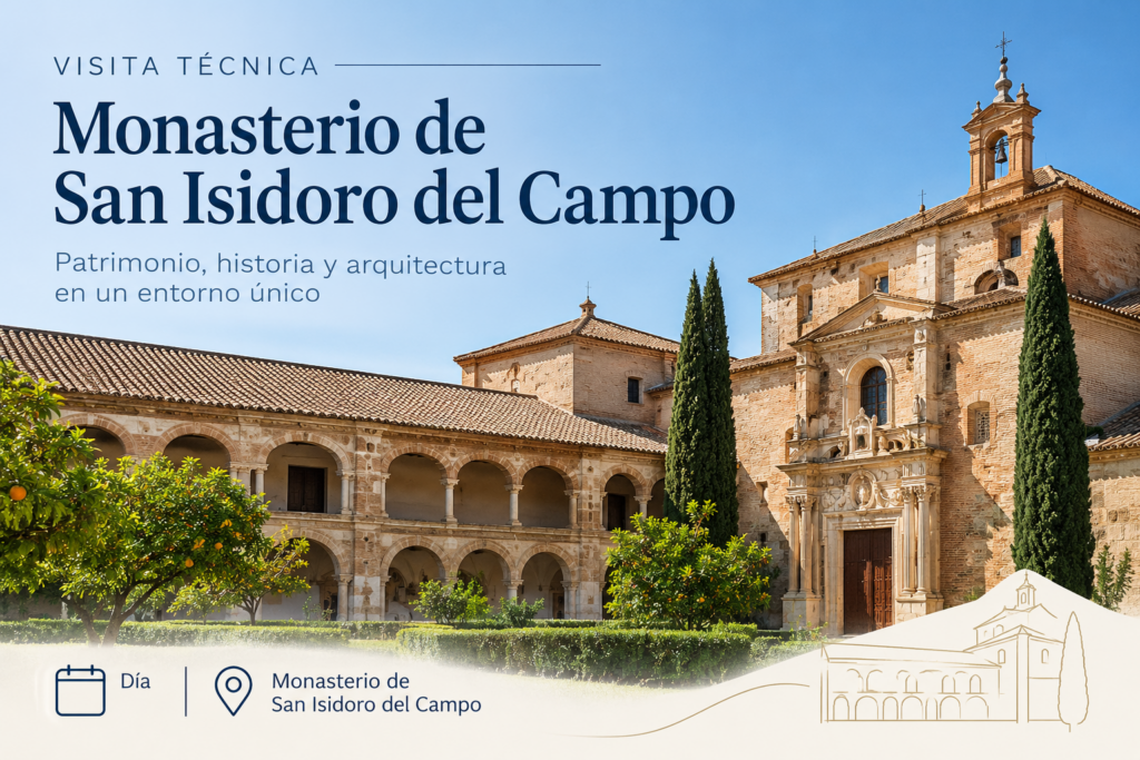 Visita técnica al Monasterio de San Isidoro del Campo. Segunda visita: Obras que se están ejecutando actualmente.