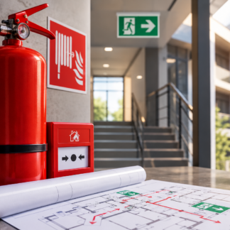 Curso online de Protección contra Incendios: edificios residenciales y edificios industriales